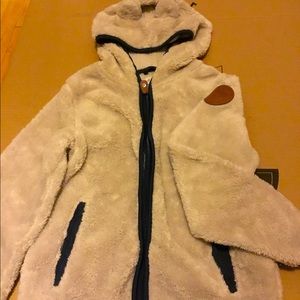 Boys h&m hoodie with bear ears